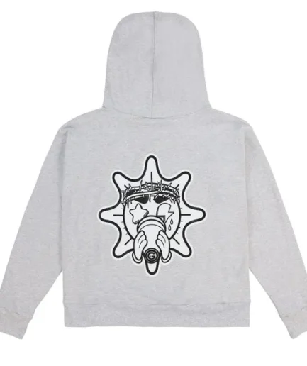 Almighty Glo Gang Hoodie Heather Grey