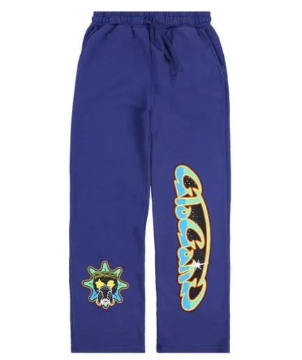 Glo Galaxy Straight Leg Sweatpants (Vintage Blue)