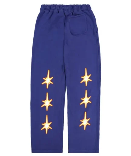 Glo Galaxy Straight Leg Sweatpants (Vintage Blue)