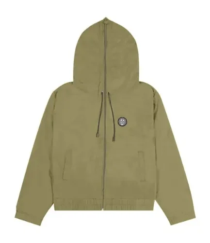 Glo Gang Bungee Track Jacket (Olive)