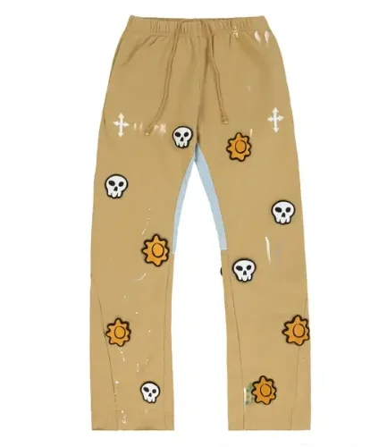 Glo Gang Flare Tan Pants