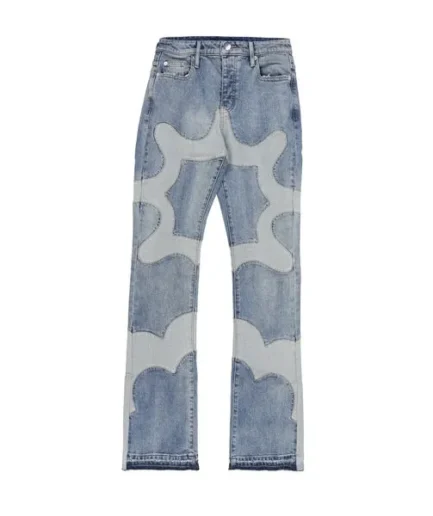 Glo Gang Multi Denim Flare