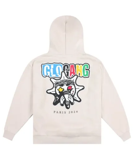 Glo Gang Paris Hoodie (Ivory)