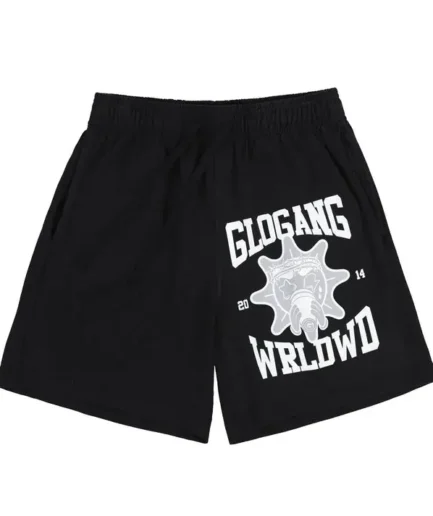 Glo Gang Worldwide Shorts (Black)