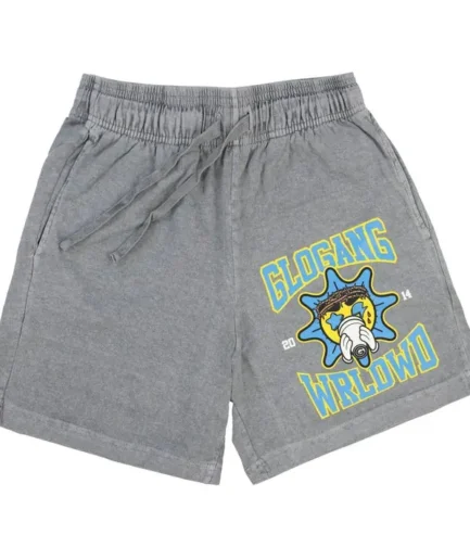 Glo Gang Worldwide Shorts (Grey)