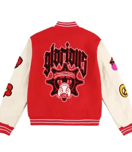 Glorious Thot Varsity Jacket (Red)