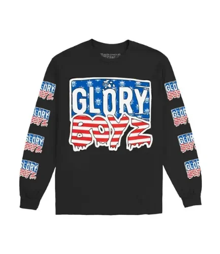 Glory Boyz Long Sleeve Tee (Black)