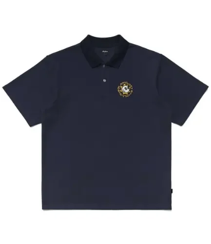 Navy Malbon x Gloryboyz Polo Tee