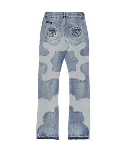 Glo Gang Multi Denim Flare