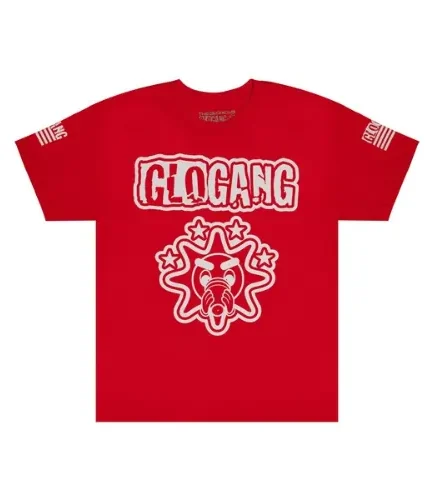 Glo Gang Gloyalty Red Tee