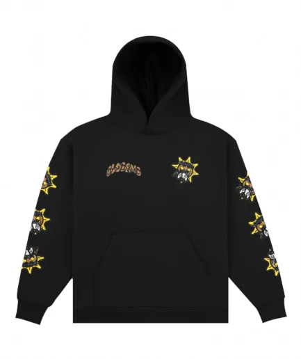 Glo Gang Deserted Sun Hoodie (Black/Olive)