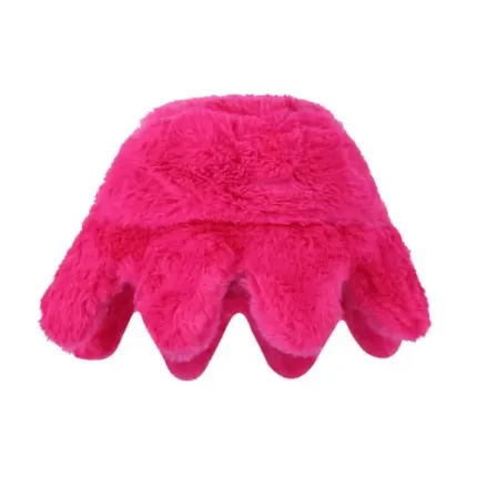 Furry Glo Sun Pink Bucket Hat