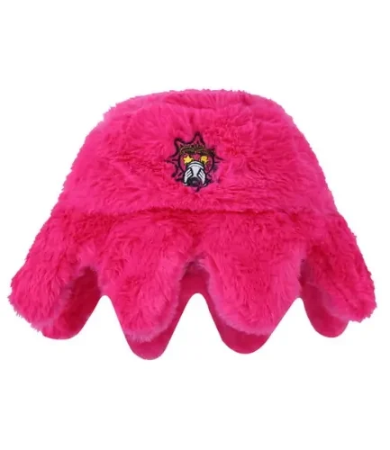 Furry Glo Sun Pink Bucket Hat