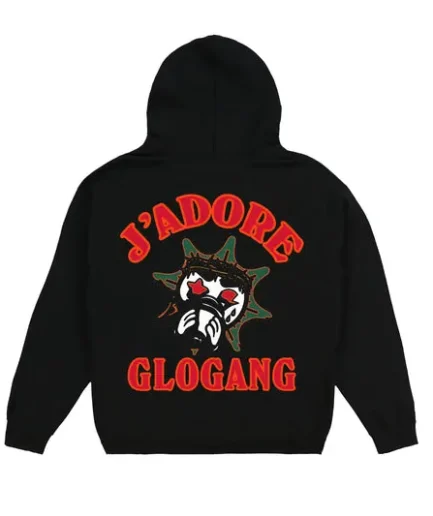 Glo Gang J’Adore Hoodie (Cream/Black)